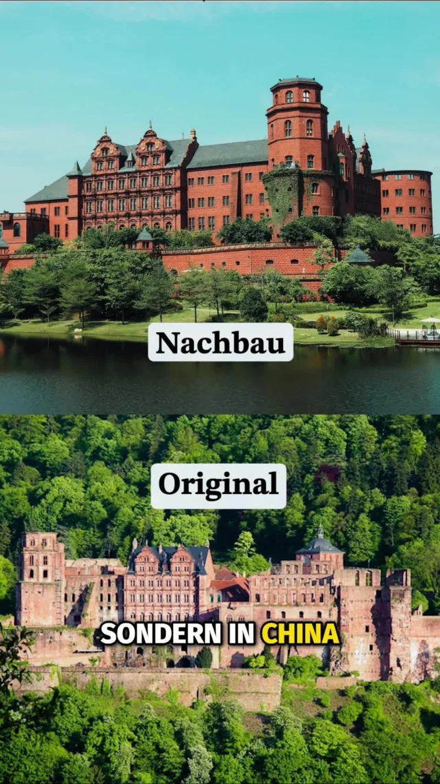 China oder Heidelberg?🤔 Sieht fast gleich aus.😬
Spricht wohl für das Heidelberger Schloss, wenn es sogar in China als Bürogebäude für die Huawei-Mitarbeiter nachgebaut wurde.🤩🤷♂️
#niceguides #faktenüberheidelberg #heidelbergerschloss