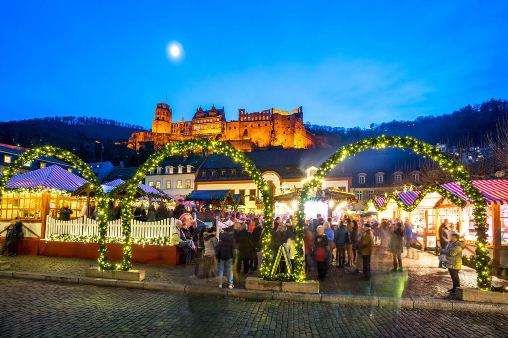 Der Weihnachtsmarkt in Heidelberg - NIce Guides.